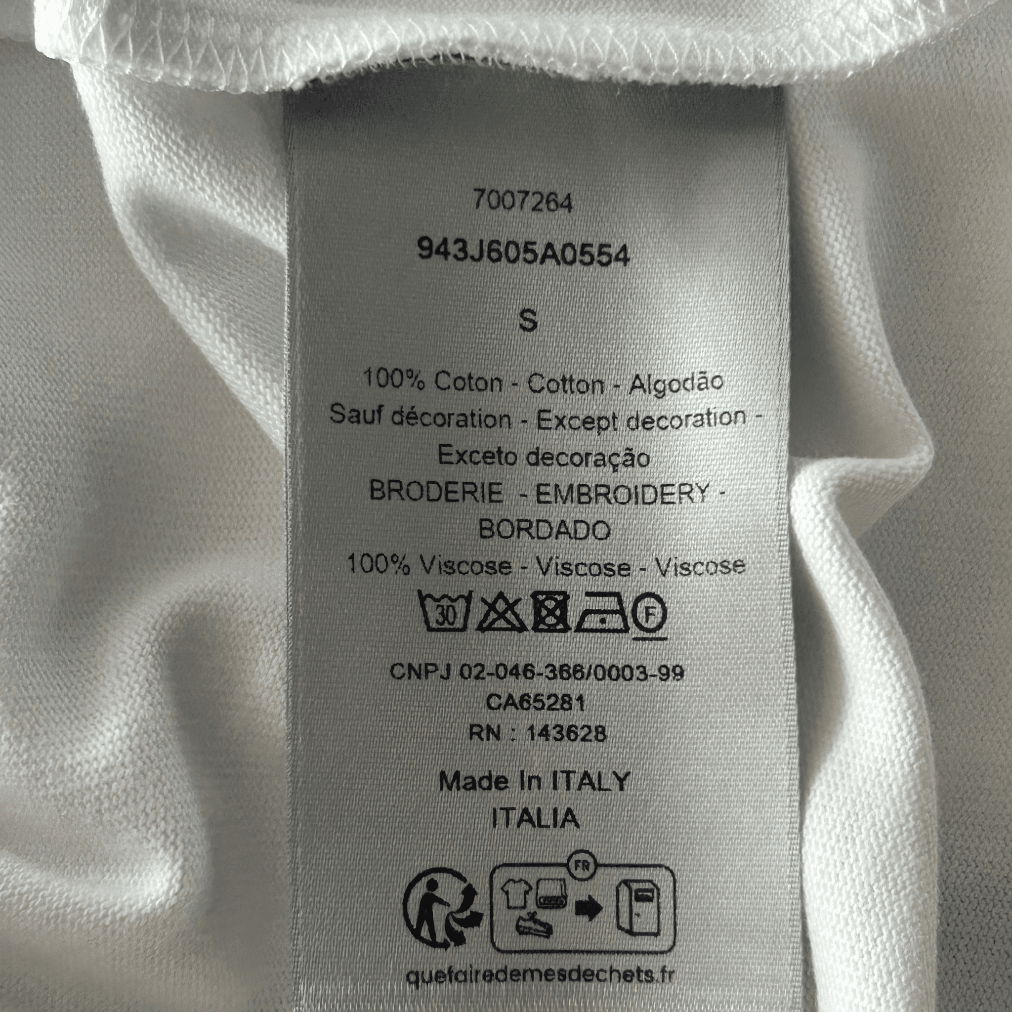 Dior White CD Icon Embroidered T-Shirt - Morely TrendsDior Type here:)