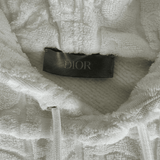 Dior White Oblique Towel Hoodie - Morely TrendsDior Type here:)