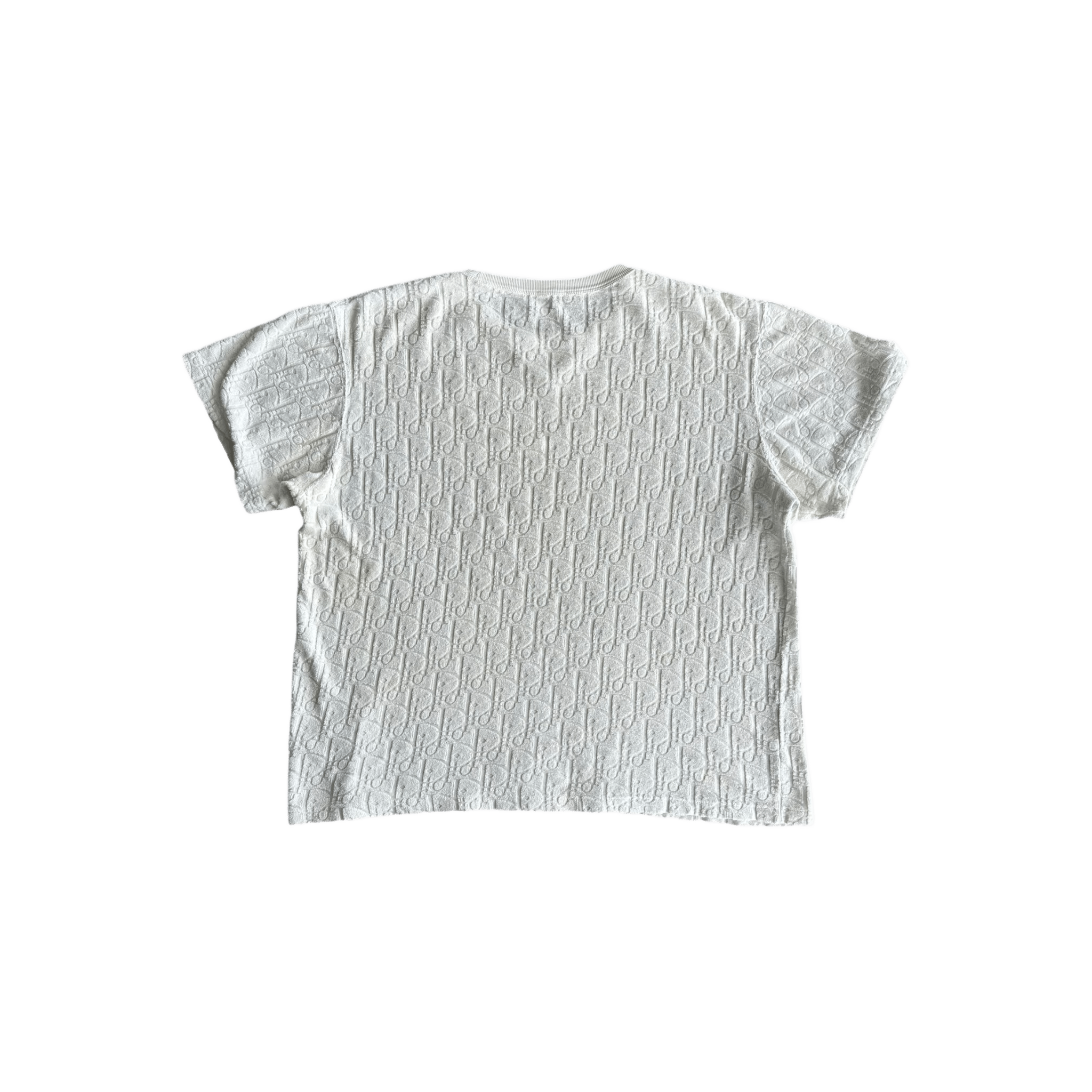 Dior White Oblique Towel T-Shirt - Morely TrendsDior Type here:)