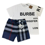 Burberry Men’s White T-shirt & Shorts Set - Morely TrendsBurberry Type here:)
