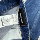 Dsquared2 Men’s Denim Distressed Classic Kenny Style Jeans - 48 (Uk 32)