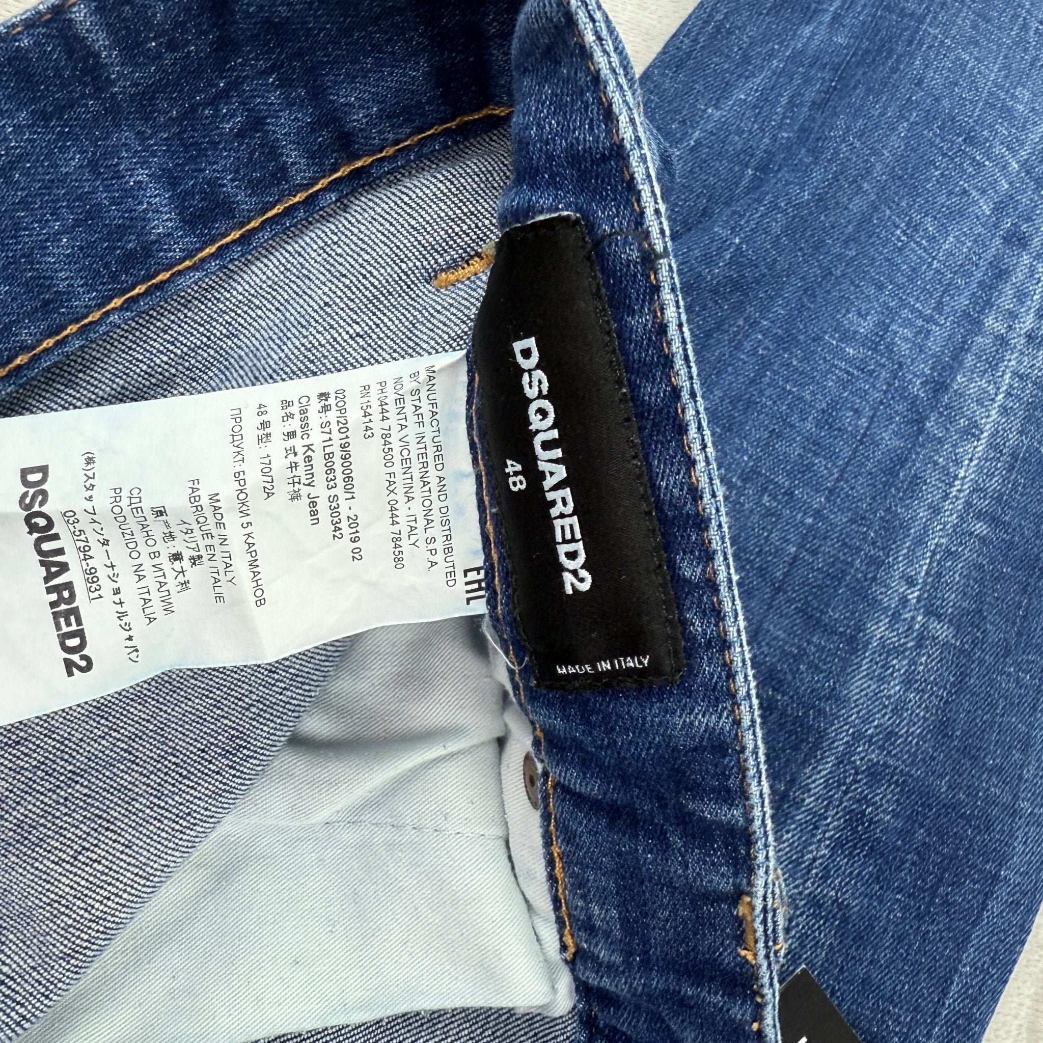 Dsquared2 Men’s Denim Distressed Classic Kenny Style Jeans - 48 (Uk 32) - Morely TrendsDsquared2 Type here:)