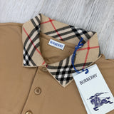 Burberry Men’s Beige Cody Check Polo Shirt