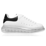 Alexander McQueen Oversized Clear Women's Sneaker - White/Black