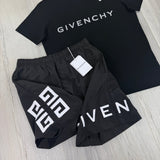 Givenchy Men’s Black T-shirt & Swim Short Set - Morely TrendsGivenchy Type here:)