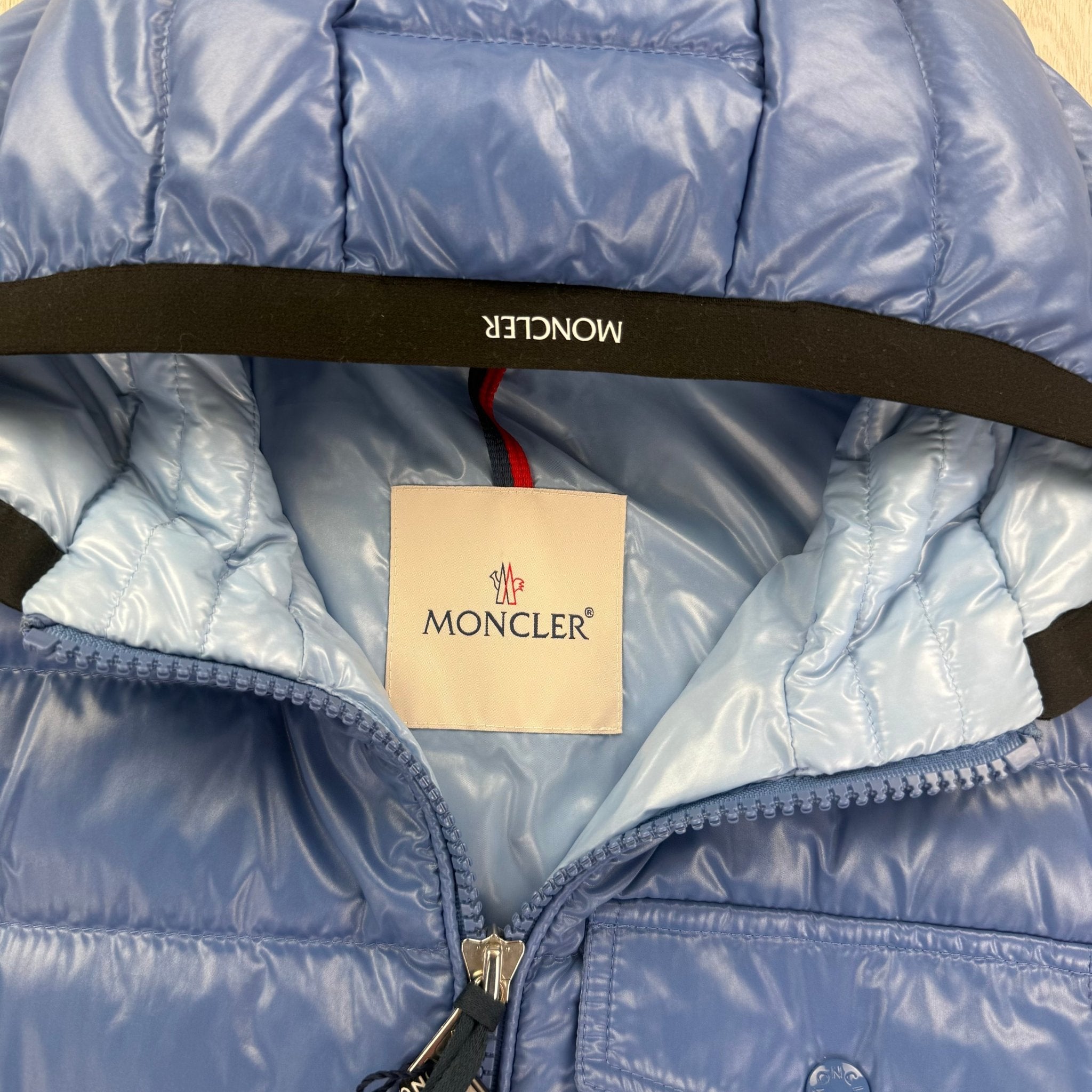 Moncler Morellet Men’s Ragot Baby Blue Hooded Gilet - Size 3 - Morely TrendsMoncler Type here:)