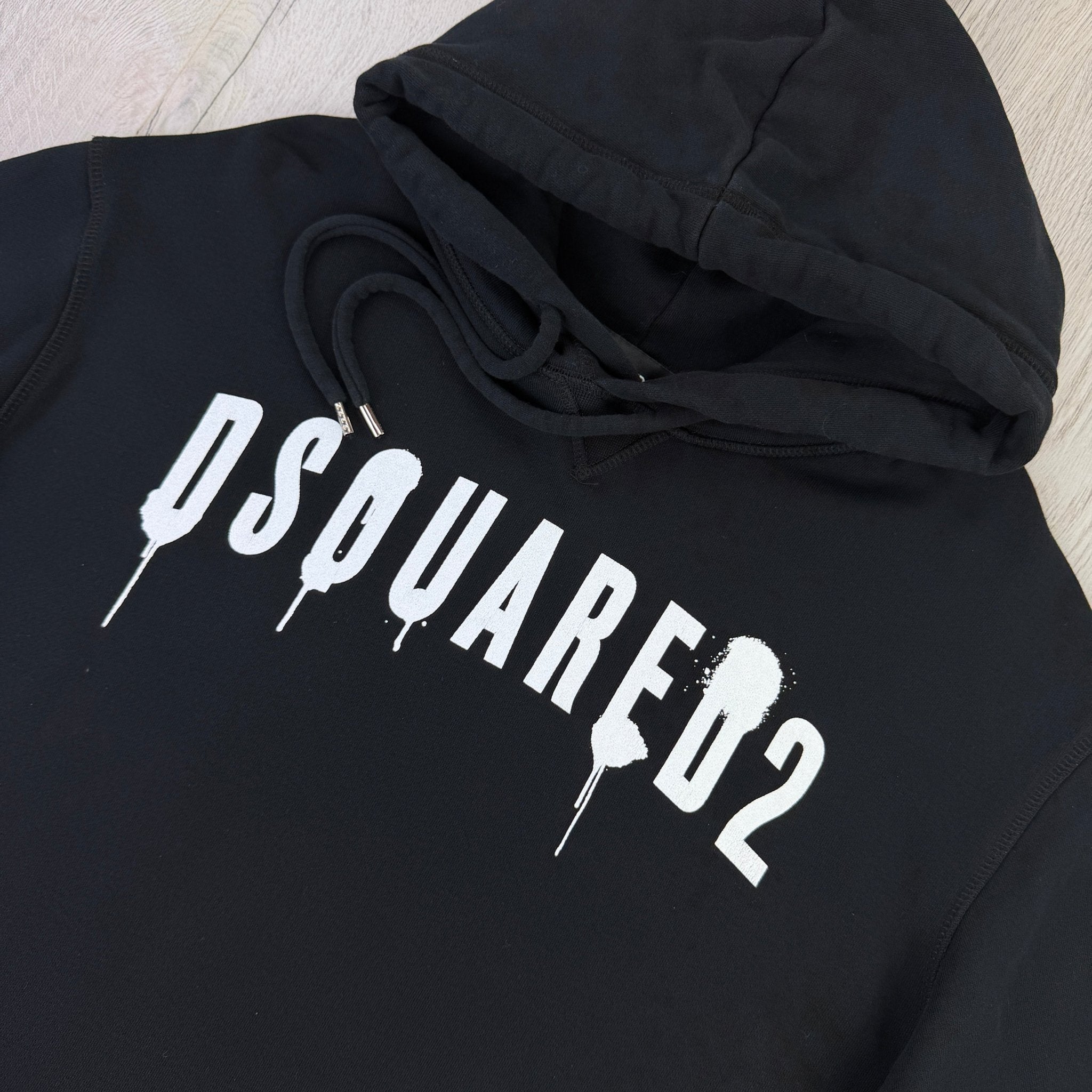Dsquared2 Men’s Black Pullover Hoodie - XL Slim - Morely TrendsDsquared2 Type here:)