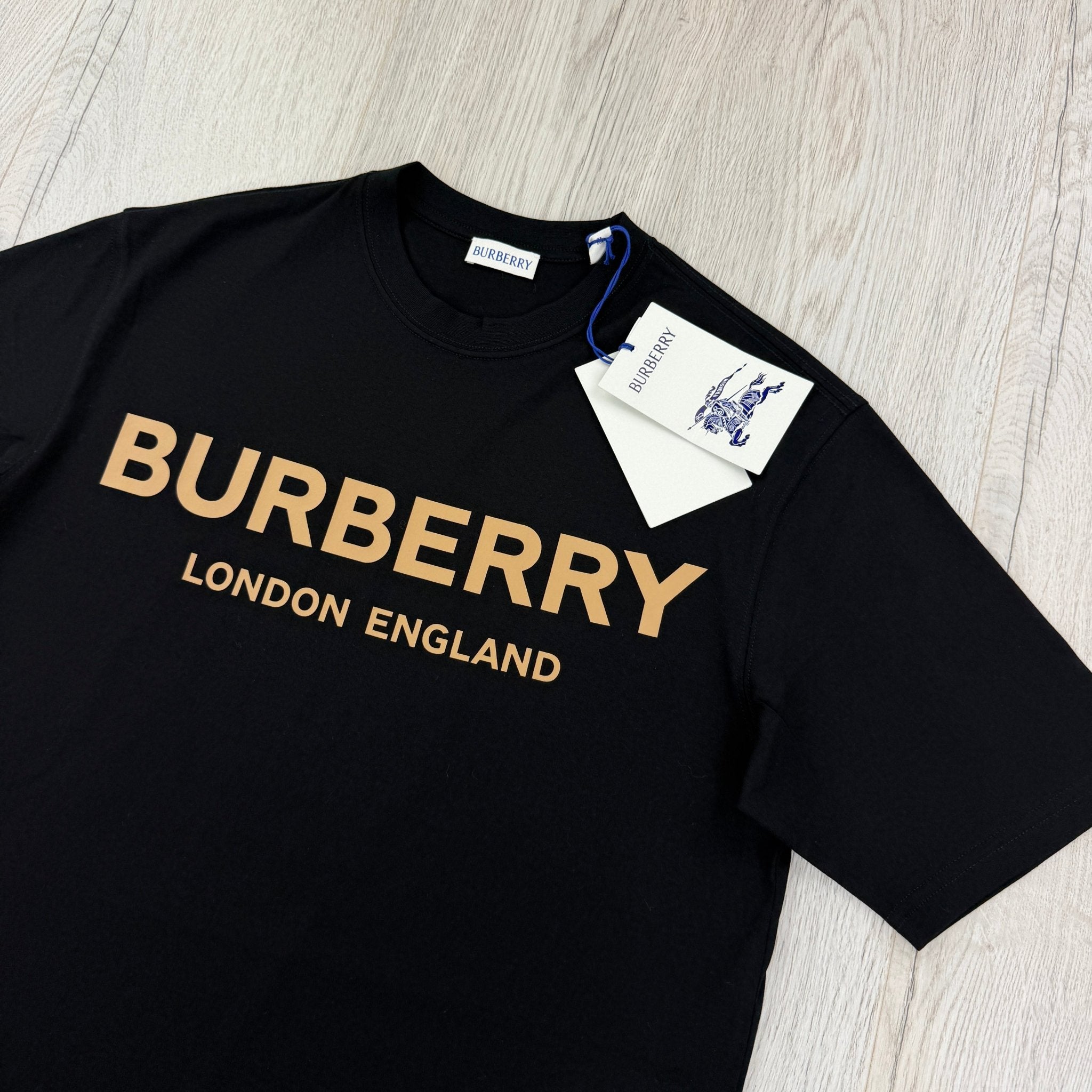 Burberry Men’s Black T-shirt & Shorts Set - Morely TrendsBurberry Type here:)