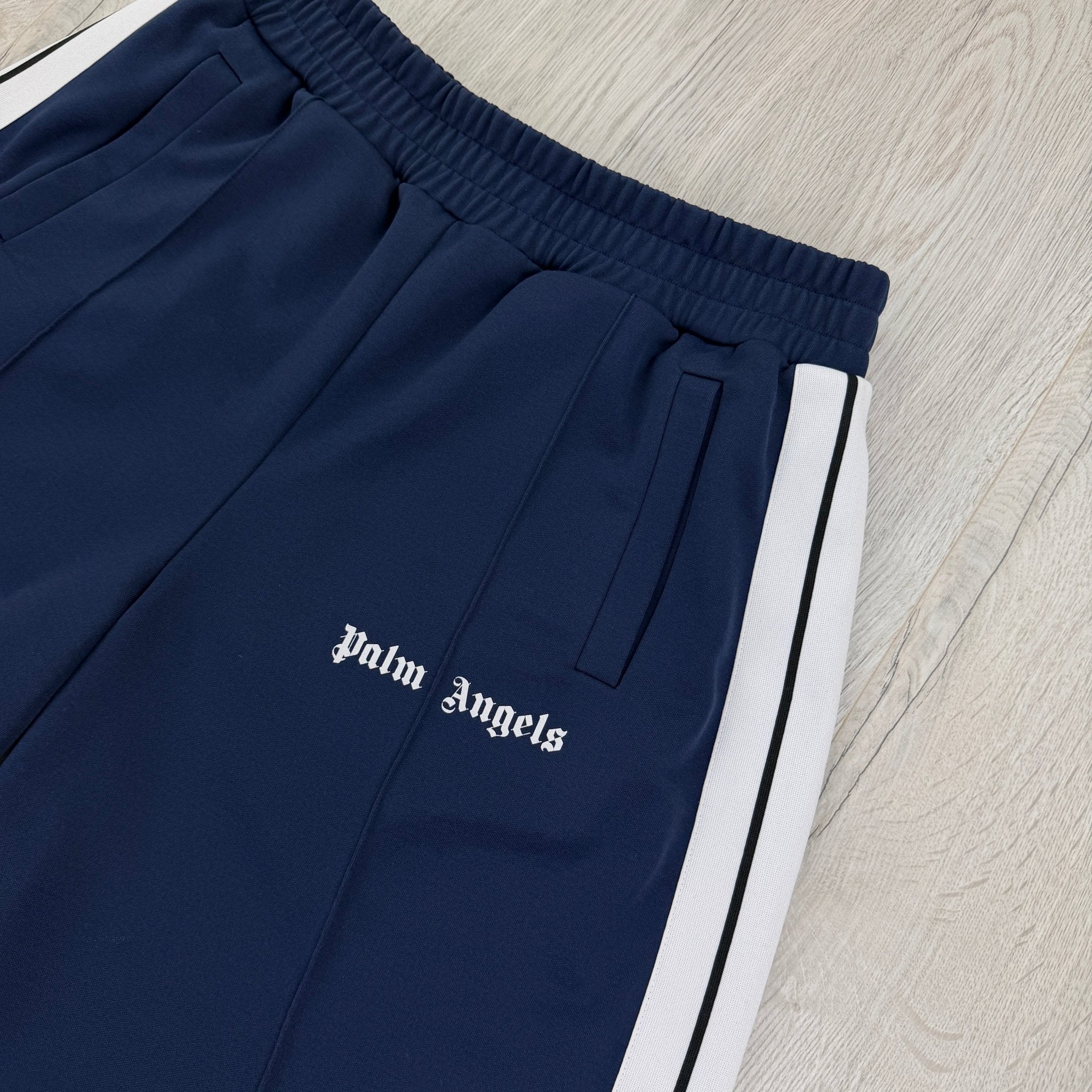 Palm Angels Men’s Navy Track Shorts - Large - Morely TrendsPalm Angels Type here:)