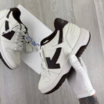Off-White Men’s Brown & White Low Trainers - Uk 10 - Morely TrendsOff white Type here:)