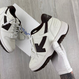 Off-White Men’s Brown & White Low Trainers - Uk 10 - Morely TrendsOff white Type here:)