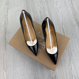 Christian Louboutin Women’s Black Kate 120 Patent Leather Pumps