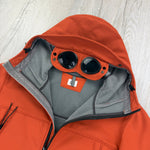 Cp Company Men’s Orange Zip Up Goggled Soft Shell Jacket - 52 - Morely TrendsCP Company Type here:)