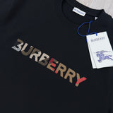 Burberry Men’s Black T-shirt & Shorts Set