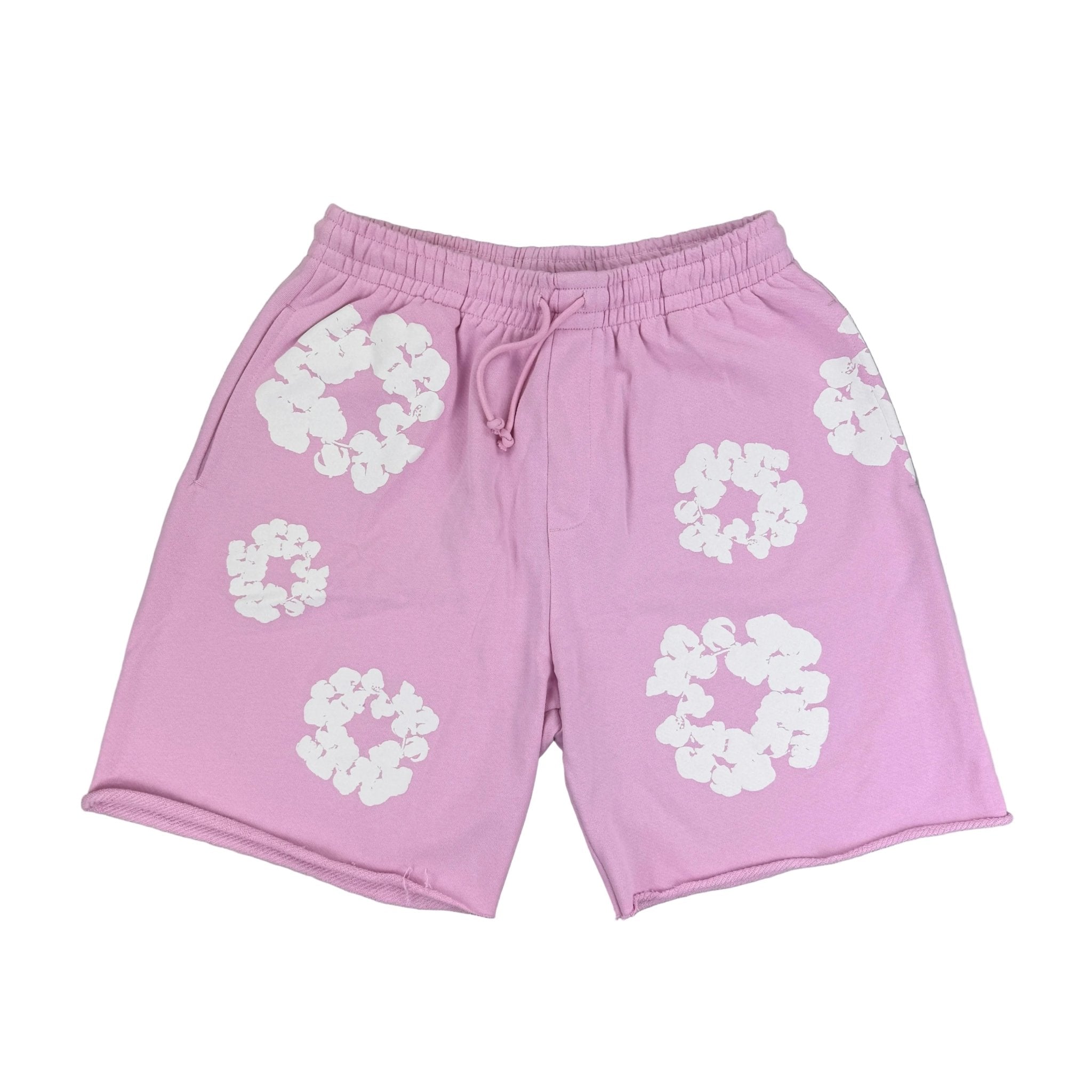 Denim Tears Baby Pink Jersey Shorts - Morely TrendsDenim Tears Type here:)