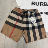 Burberry Men’s White T-shirt & Shorts Set