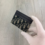 Dior Jacquard Oblique Card Holder Gold CD - Morely TrendsDior Type here:)