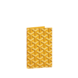 Goyard Grenelle Passport Cover Yellow
