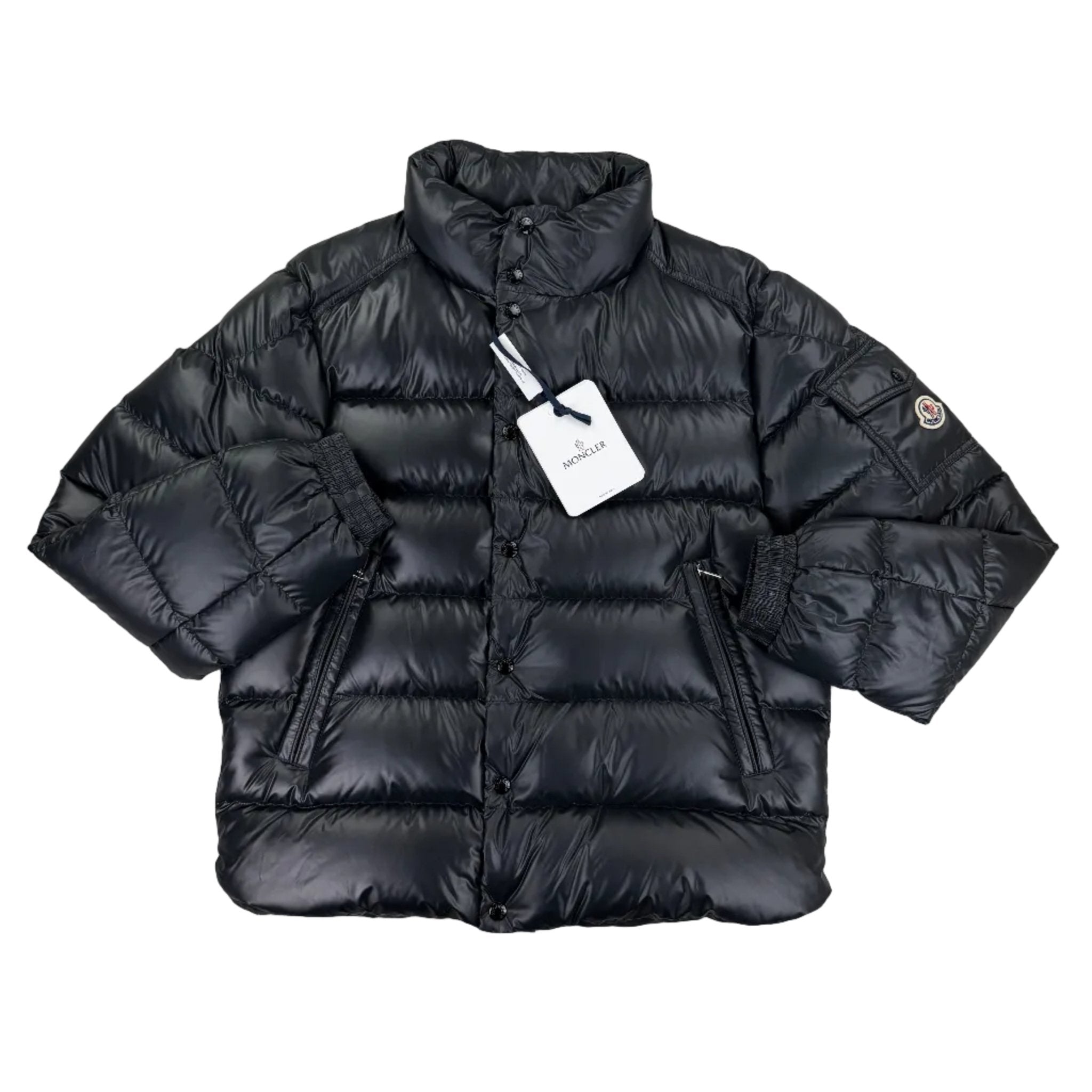 Moncler Men’s Lule Black Zip-up Down Jacket - Morely TrendsMoncler Type here:)