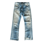 Enfants Riches Deprimes Blue Distressed Flared Jeans - Morely TrendsEnfants Riches Deprimes Type here:)