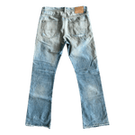Enfants Riches Deprimes Blue Distressed Flared Jeans - Morely TrendsEnfants Riches Deprimes Type here:)
