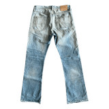 Enfants Riches Deprimes Blue Distressed Flared Jeans - Morely TrendsEnfants Riches Deprimes Type here:)