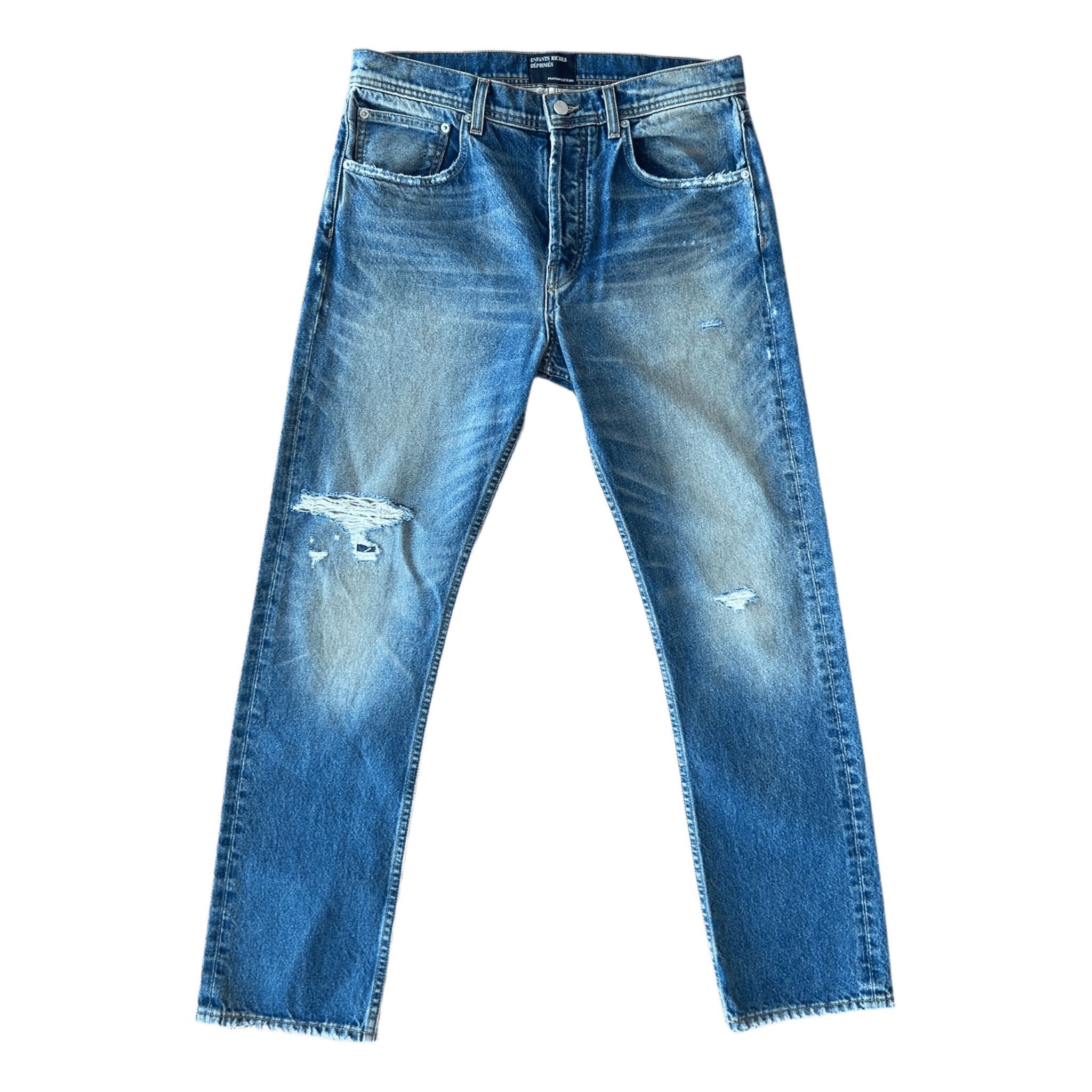 Enfants Riches Deprimes Blue Distressed Jeans - Morely TrendsEnfants Riches Deprimes Type here:)