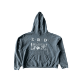 Enfants Riches Deprimes Faded Black & White My Role In the War Hoodie - Morely TrendsEnfants Riches Deprimes Type here:)