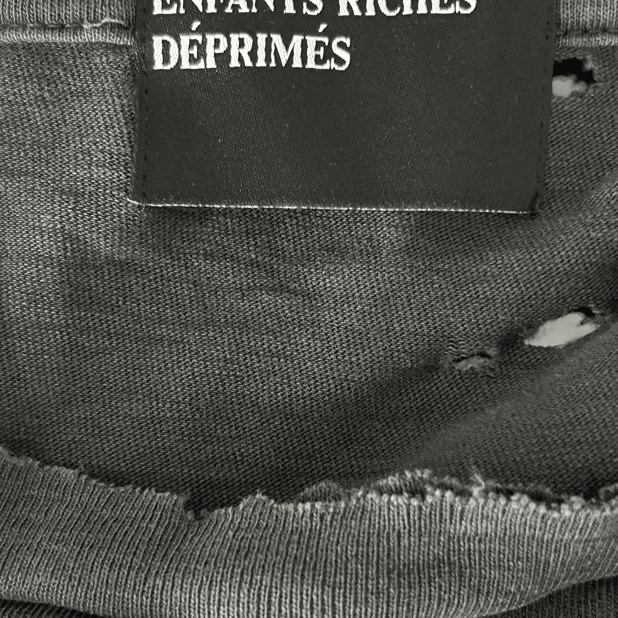 Enfants Riches Deprimes Faded Black & White The Well Of Loneliness Graphic T-Shirt - Morely TrendsEnfants Riches Deprimes Type here:)