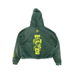 Enfants Riches Deprimes Green & Yellow Two Wars Within One Patchwork Thermal Zip Up Hoodie (Copy) - Morely TrendsEnfants Riches Deprimes Type here:)