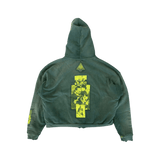 Enfants Riches Deprimes Green & Yellow Two Wars Within One Patchwork Thermal Zip Up Hoodie (Copy) - Morely TrendsEnfants Riches Deprimes Type here:)