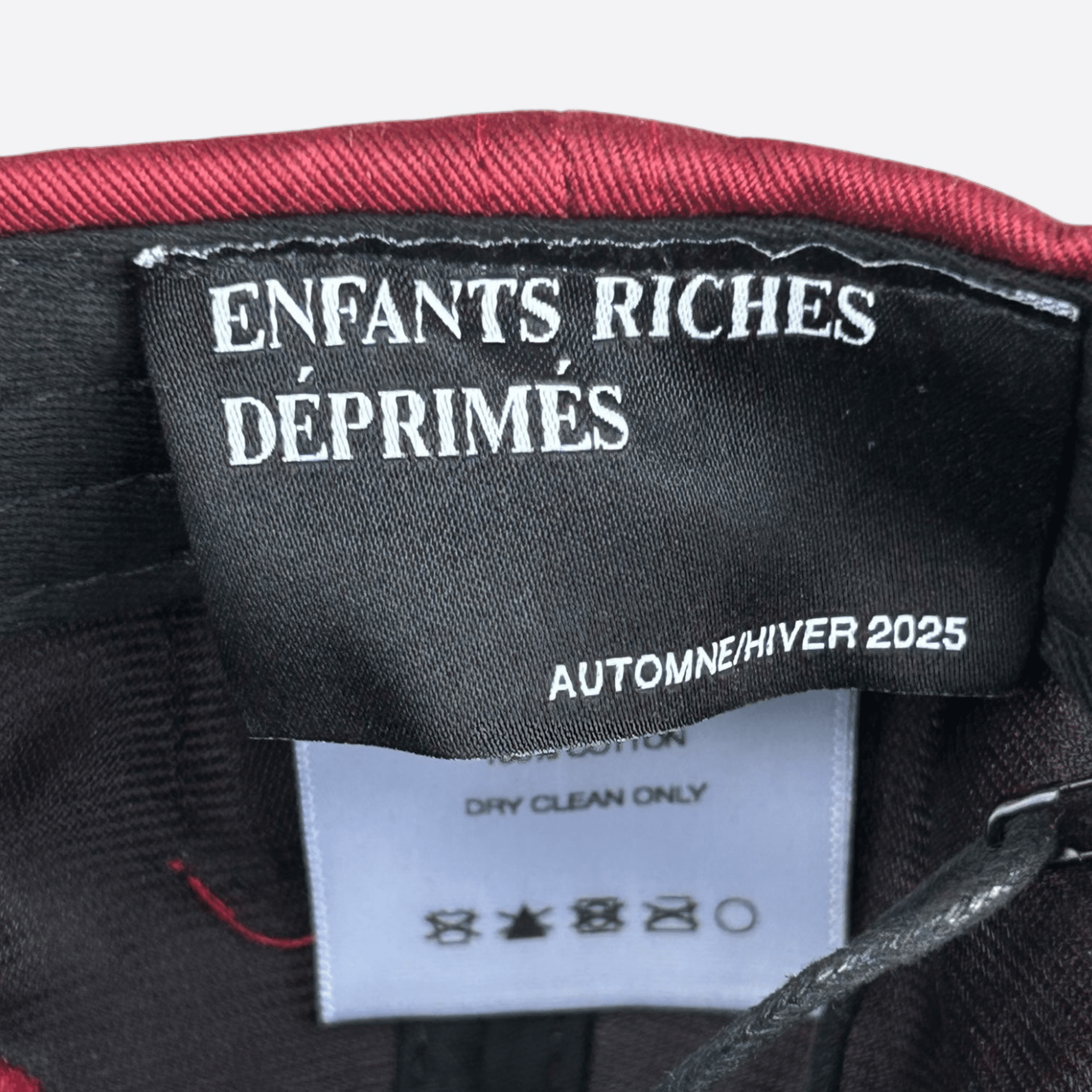Enfants Riches Deprimes Red & Black Napoleon Hat - Morely TrendsEnfants Riches Deprimes Type here:)