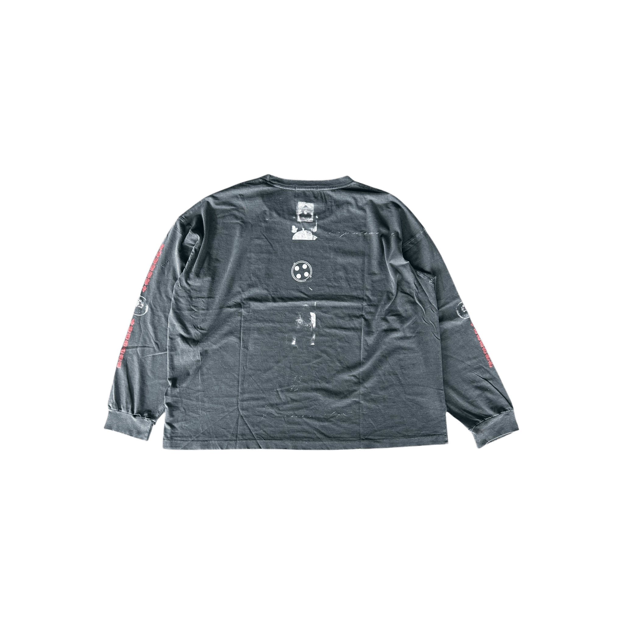 Enfants Riches Deprimes Vintage Black Bathroom Stall Graphic Longsleeve T-Shirt - Morely TrendsEnfants Riches Deprimes Type here:)