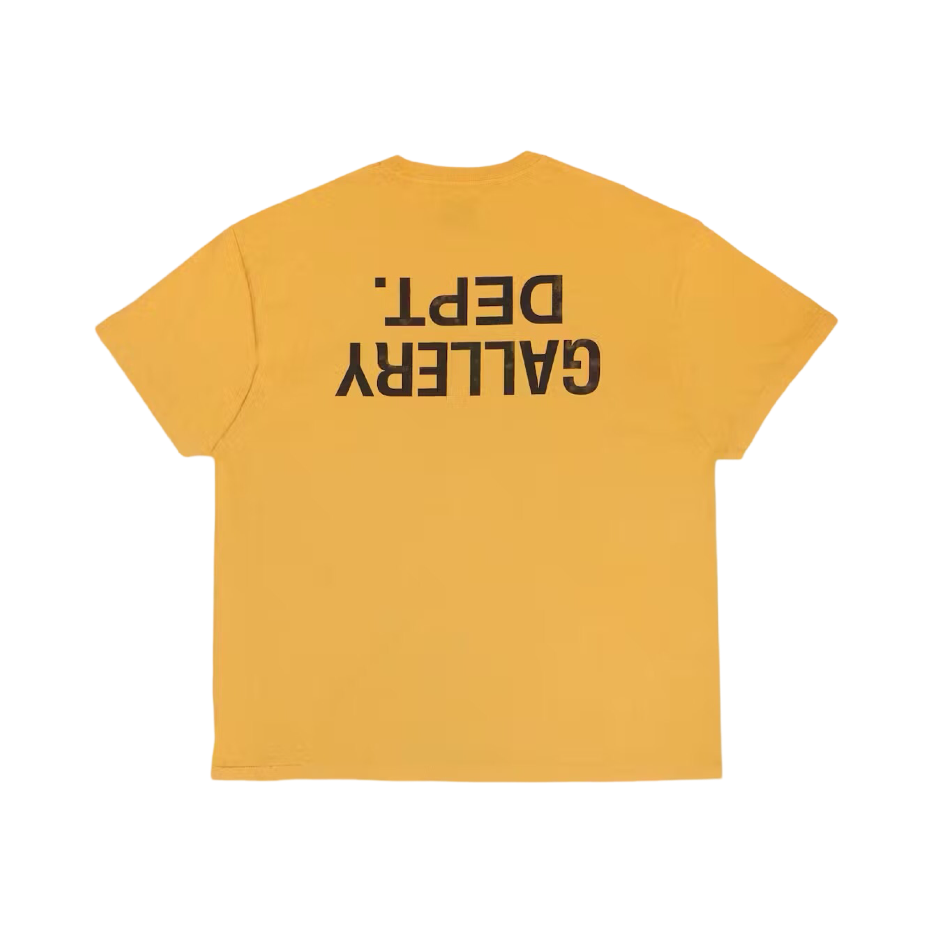 Gallery Dept Yellow T-Shirt Fcked Up Logo