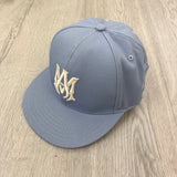 Amiri Men’s MA Logo Fitted Blue Flat Cap - Morely TrendsAmiri Type here:)