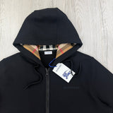 Burberry Men’s Black Zip-up Hoodie - Large - Morely TrendsBurberry Type here:)