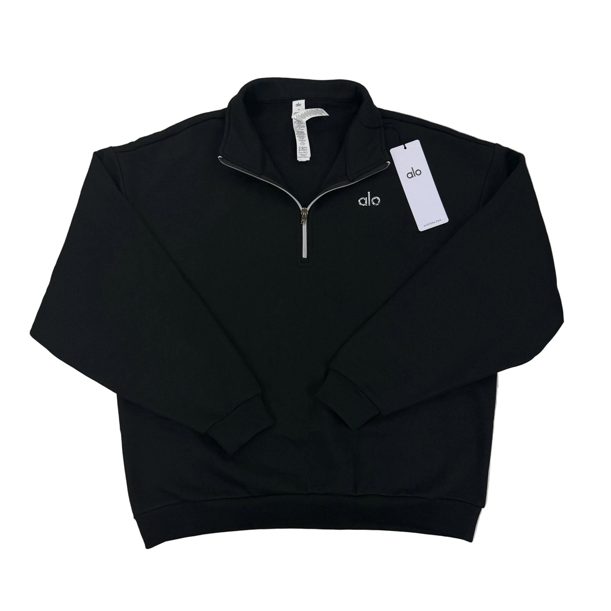 Alo Men’s Black 1/4 Zip Fleece - Morely TrendsAlo Type here:)
