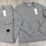 Cp Company Men’s Grey Full Tracksuit - XS