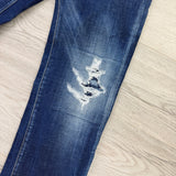 Dsquared2 Men’s Blue Distressed Jeans - 46 (Uk 30)