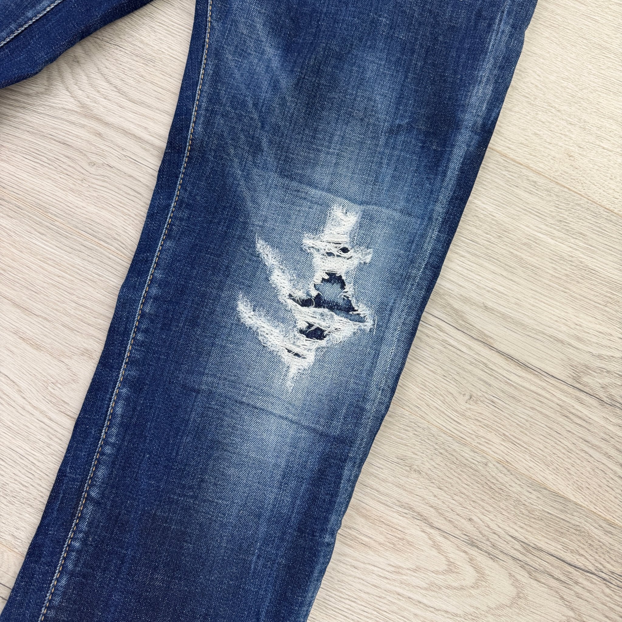 Dsquared2 Men’s Blue Distressed Jeans - 46 (Uk 30) - Morely TrendsDsquared2 Type here:)