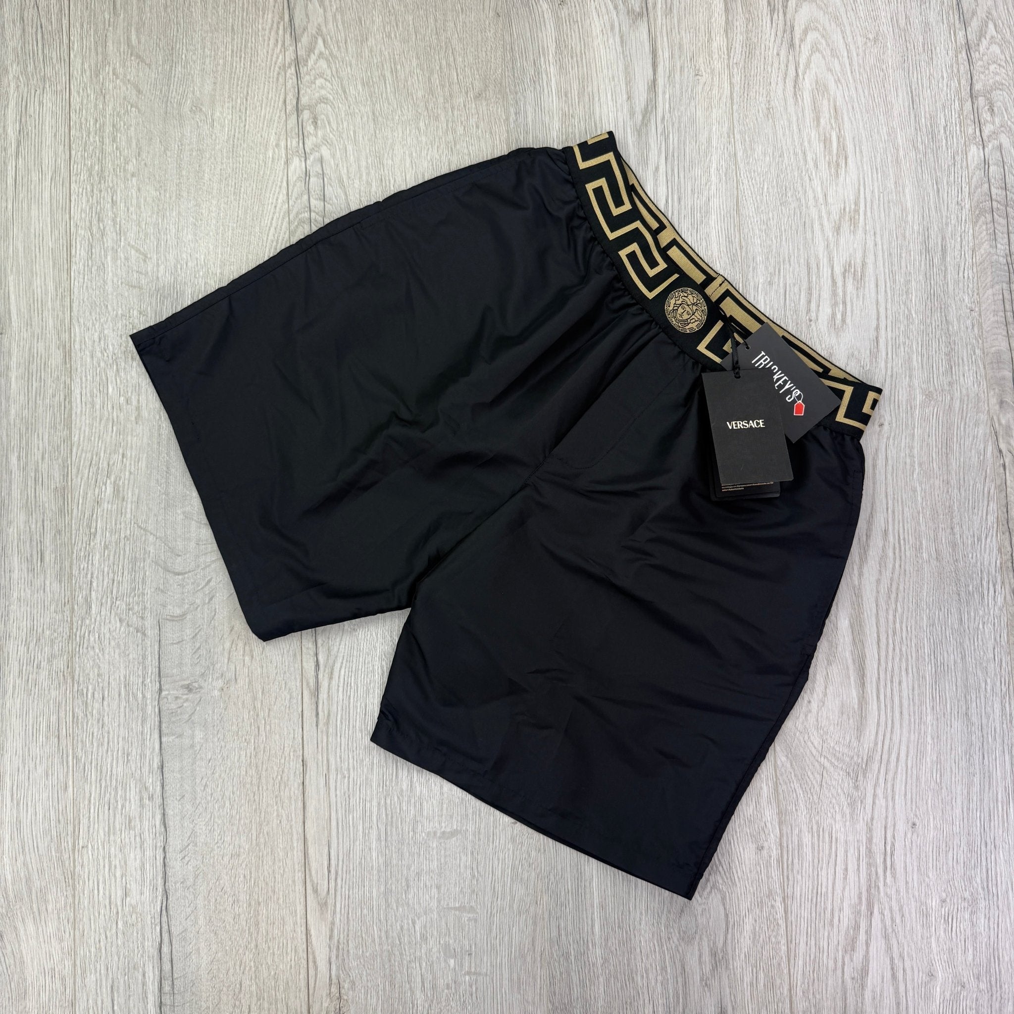 Versace Men’s Black Swim Shorts - Morely TrendsVersace Type here:)