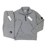 Cp Company Men’s Grey 1/4 Zip Full Tracksuit