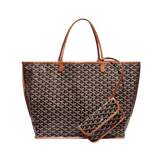 Goyard Anjou GM Bag Black Tan