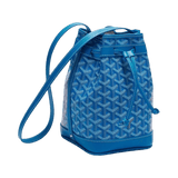 Goyard Petit Flot Bucket Bag Blue
