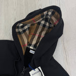 Burberry Men’s Black Zip-up Hoodie - Large - Morely TrendsBurberry Type here:)