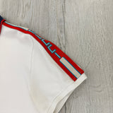 Gucci Men’s White Short Sleeve Polo - Small