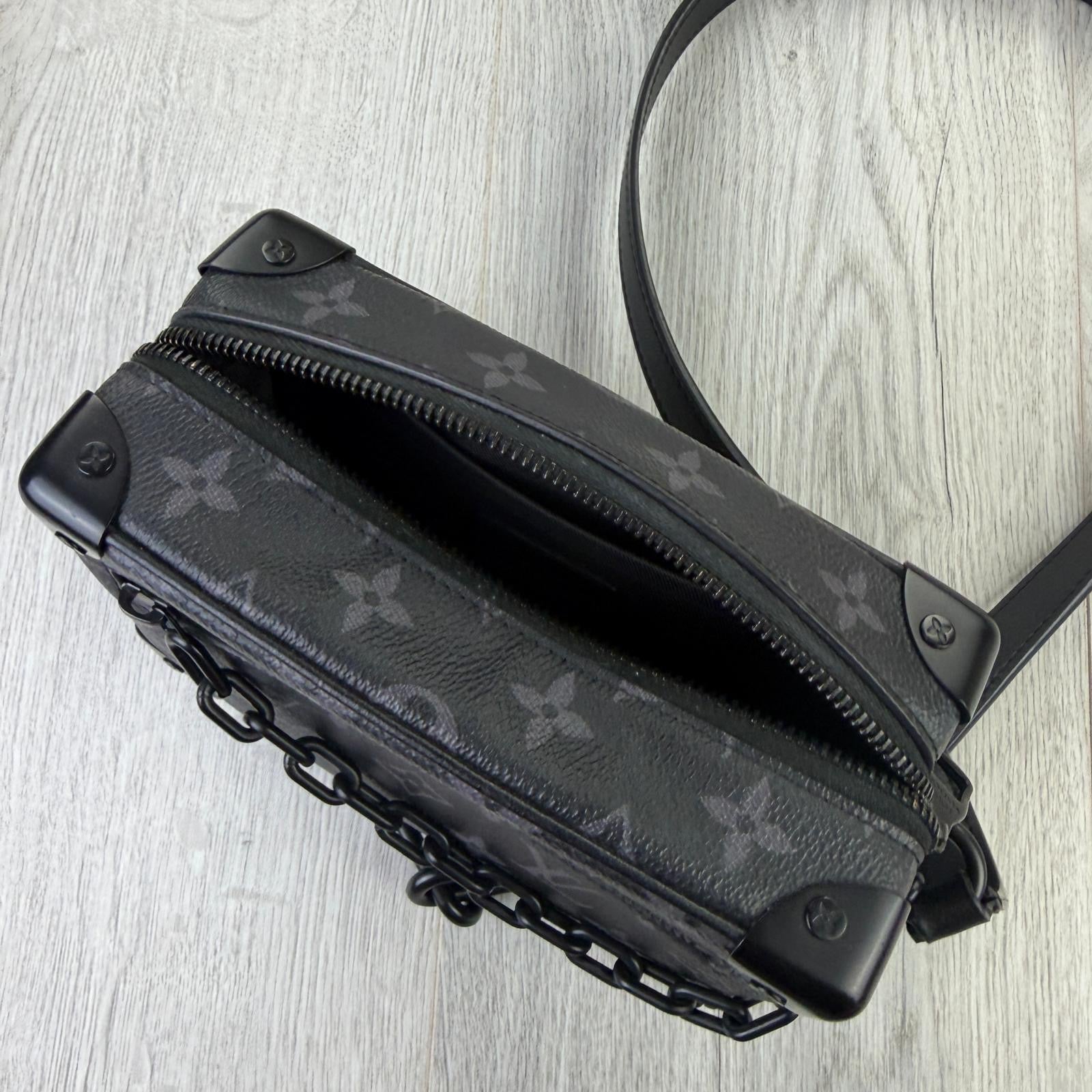 Louis Vuitton Men’s Black Monogram Mini Soft Trunk Bag - Morely TrendsLouis Vuitton Type here:)