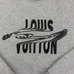 Louis Vuitton Men’s Grey Crewneck Embroidered Jumper - Medium - Morely TrendsLouis Vuitton Type here:)