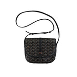 Goyard Goyardine Belvedere II Black PM Messenger Bag