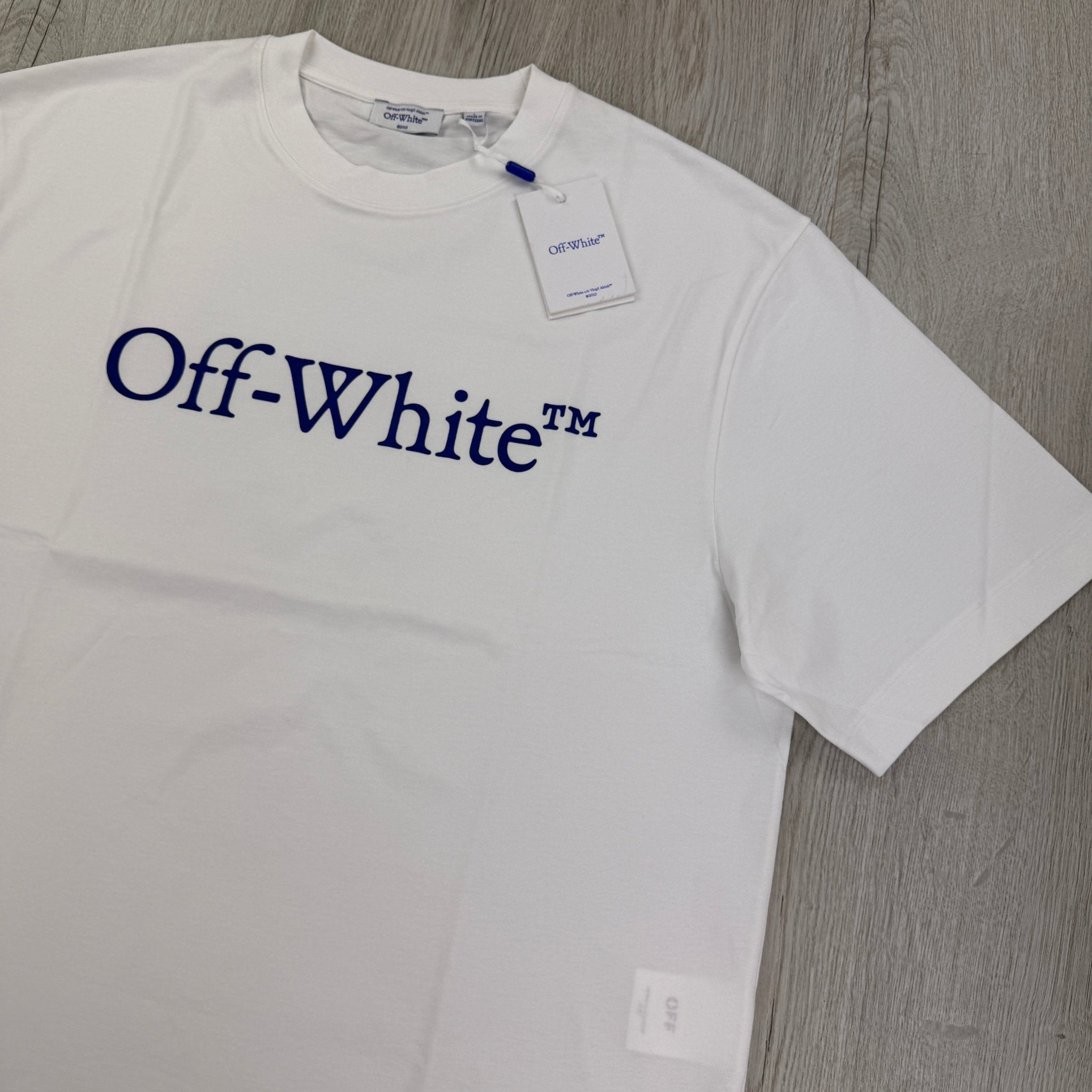 Off White Men’s White T-shirt - Large Oversized - Morely TrendsOff white Type here:)